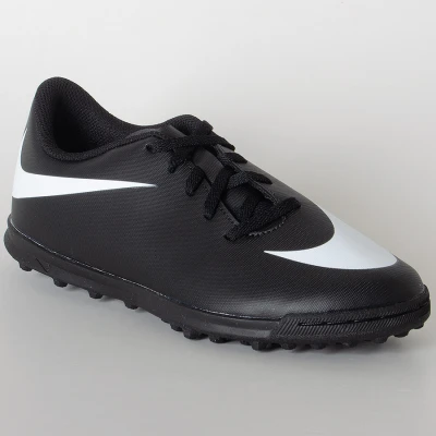 CHUTEIRA NIKE BRAVATA 2 TF INFANTIL - Preto/branco