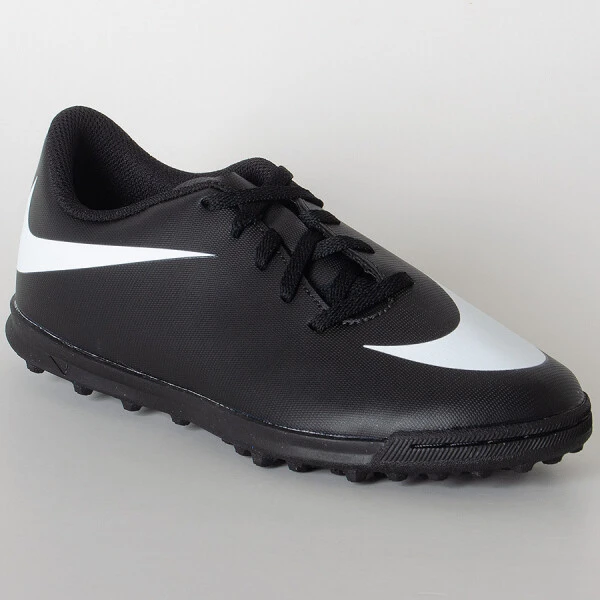 CHUTEIRA NIKE BRAVATA 2 TF INFANTIL - Preto/branco CHUTEIRA NIKE BRAVATA 2 TF INFANTIL - Preto/branco