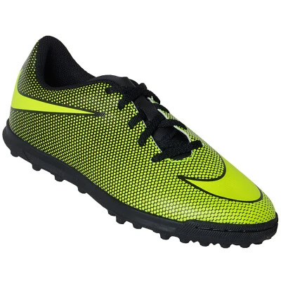 CHUTEIRA NIKE BRAVATA 2 TF INFANTIL - Verde/preto