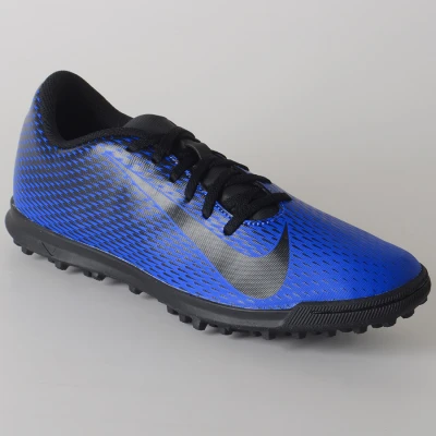 CHUTEIRA NIKE BRAVATA II TF - Azul/preto