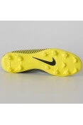 CHUTEIRA NIKE CAMPO MERCURIAL VAPOR 12 CLUB FG - Chumbo/amarelo