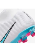 CHUTEIRA NIKE CAMPO SUPERFLY 9 CLUB FG/MG CAMPO - Branco/azul