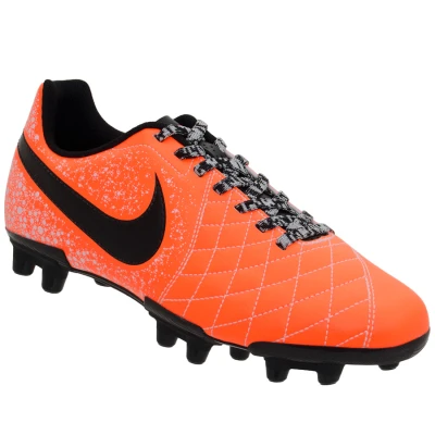 CHUTEIRA NIKE FLARE 2 FG INFANTIL - Laranja/preto