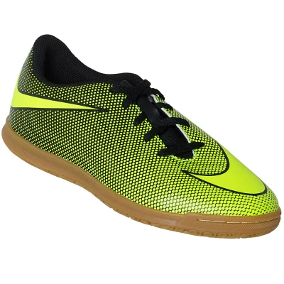 CHUTEIRA NIKE FUTSAL BRAVATA 2 IC INFANTIL - Verde/preto