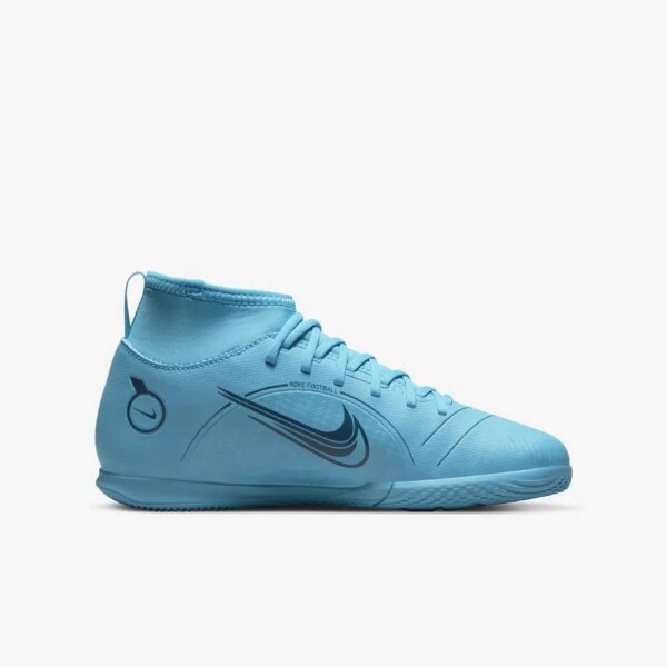 CHUTEIRA NIKE FUTSAL MERCURIAL SUPERFLY 8 CLUB INFANTIL - Azul/marinho