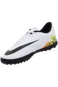 CHUTEIRA NIKE HYPERVENOM PHADE 2 TF INFANTIL - Branco/preto