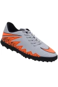 CHUTEIRA NIKE HYPERVENOM PHADE 2 TF INFANTIL - Cinza/laranja