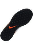 CHUTEIRA NIKE HYPERVENOM PHADE 2 TF INFANTIL - Cinza/laranja