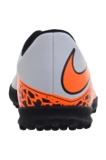 CHUTEIRA NIKE HYPERVENOM PHADE 2 TF INFANTIL - Cinza/laranja