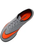 CHUTEIRA NIKE HYPERVENOM PHELON 2 TF - Cinza/laranja