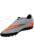 CHUTEIRA NIKE HYPERVENOM PHELON 2 TF - Cinza/laranja