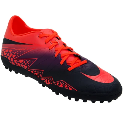 CHUTEIRA NIKE HYPERVENOM PHELON 2 TF - Laranja/marinho