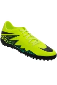 CHUTEIRA NIKE HYPERVENOM PHELON 2 TF - Verde limao/preto