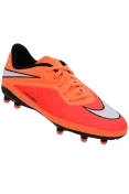 CHUTEIRA NIKE HYPERVENOM PHELON FG INFANTIL - Laranja/preto CHUTEIRA NIKE HYPERVENOM PHELON FG INFANTIL - Laranja/preto
