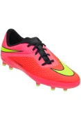 CHUTEIRA NIKE HYPERVENOM PHELON FG INFANTIL - Pink/verde