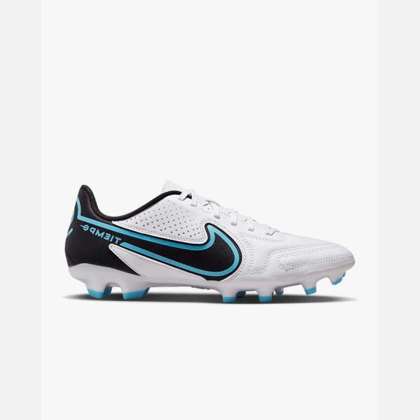 CHUTEIRA NIKE LEGEND 9 CLUB FG/MG CAMPO - Branco/preto