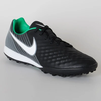 CHUTEIRA NIKE MAGISTAX ONDA II TF - Preto/verde