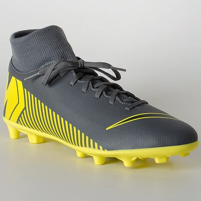 CHUTEIRA NIKE MERCURIAL SUPERFLY 6 CLUB FG - Chumbo/amarelo
