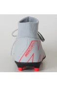 CHUTEIRA NIKE MERCURIAL SUPERFLY 6 CLUB FG - Cinza/vermelho