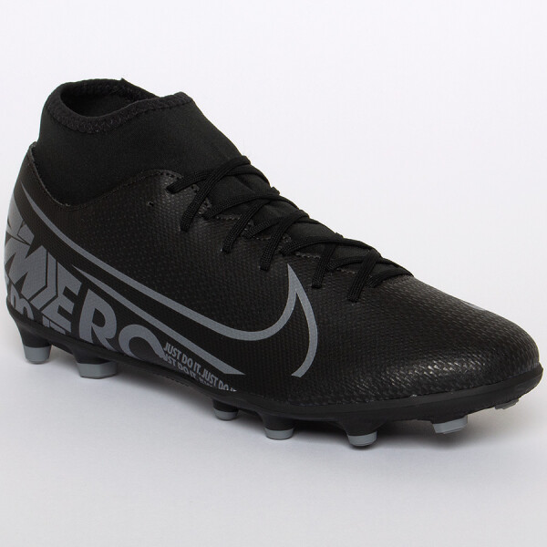 CHUTEIRA NIKE MERCURIAL SUPERFLY 7 CLUB FG/MG - Preto/grafite