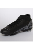 CHUTEIRA NIKE MERCURIAL SUPERFLY 7 CLUB FG/MG - Preto/grafite