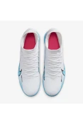 CHUTEIRA NIKE MERCURIAL SUPERFLY 9 CLUB SOCIETY MASCULINO - Branco/azul