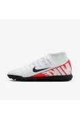 CHUTEIRA NIKE MERCURIAL SUPERFLY 9 CLUB SOCIETY MASCULINO - Branco/vermelho