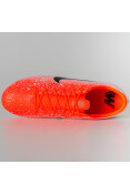 CHUTEIRA NIKE MERCURIAL VAPOR 12 ACADEMY FG - Laranja/branco