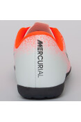 CHUTEIRA NIKE MERCURIAL VAPOR 12 CLUB TF INFANTIL - Laranja/branco