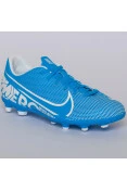 CHUTEIRA NIKE MERCURIAL VAPOR 13 CLUB FG/MG INFANTIL - Azul/branco CHUTEIRA NIKE MERCURIAL VAPOR 13 CLUB FG/MG INFANTIL - Azul/branco