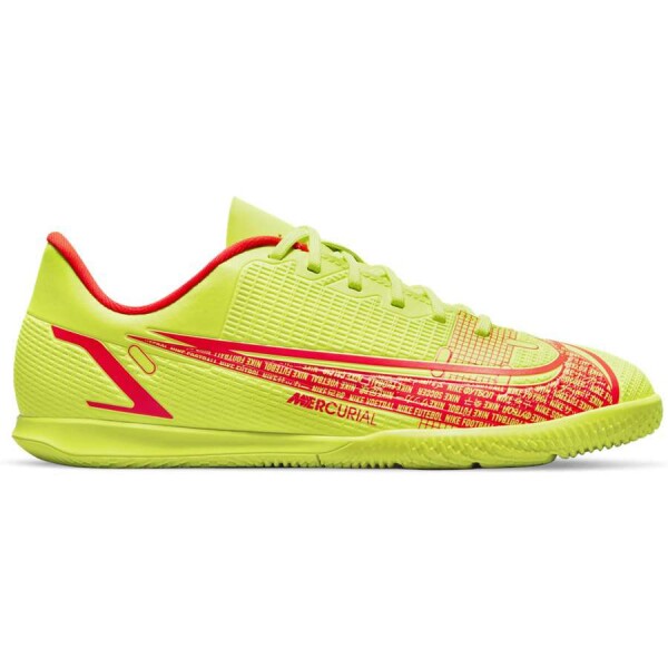CHUTEIRA NIKE MERCURIAL VAPOR 14 CLUB INFANTIL - Amarelo/vermelho