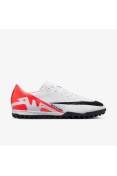 CHUTEIRA NIKE MERCURIAL VAPOR 15 ACADEMY SOCIETY MASCULINA - Branco/vermelho