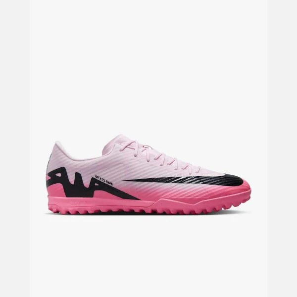 CHUTEIRA NIKE MERCURIAL VAPOR 15 ACADEMY SOCIETY MASCULINA - Rosa/preto