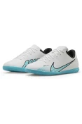 CHUTEIRA NIKE MERCURIAL VAPOR 15 CLUB FUTSAL INFANTIL - Branco/azul CHUTEIRA NIKE MERCURIAL VAPOR 15 CLUB FUTSAL INFANTIL - Branco/azul