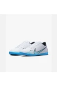CHUTEIRA NIKE MERCURIAL VAPOR 15 CLUB FUTSALL MASCULINA - Branco/azul celeste