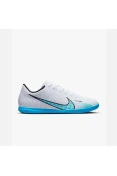 CHUTEIRA NIKE MERCURIAL VAPOR 15 CLUB FUTSALL MASCULINA - Branco/azul celeste