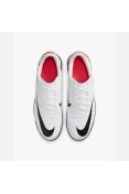CHUTEIRA NIKE MERCURIAL VAPOR 15 CLUB SOCIETY MASCULINA - Branco/vermelho
