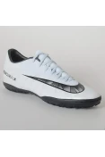CHUTEIRA NIKE MERCURIAL X VICTORY VI CR7 TF - Azul celeste/preto CHUTEIRA NIKE MERCURIAL X VICTORY VI CR7 TF - Azul celeste/preto