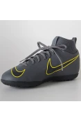 CHUTEIRA NIKE MERCURIALX SUPERFLY 6 CLUB TF INFANTIL - Chumbo/amarelo CHUTEIRA NIKE MERCURIALX SUPERFLY 6 CLUB TF INFANTIL - Chumbo/amarelo