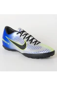 CHUTEIRA NIKE MERCURIALX VICTORY VI NEYMAR TF - Prata/azul