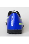 CHUTEIRA NIKE MERCURIALX VORTEX III NEYMAR TF - Prata/azul CHUTEIRA NIKE MERCURIALX VORTEX III NEYMAR TF - Prata/azul