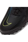CHUTEIRA NIKE PHANTOM GT ACADEMY TF SOCIETY - Preto/amarelo