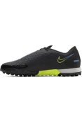 CHUTEIRA NIKE PHANTOM GT ACADEMY TF SOCIETY - Preto/amarelo