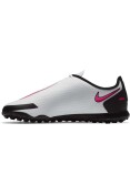 CHUTEIRA NIKE PHANTOM GT CLUB TF JR - INFANTIL - Branco/preto