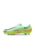CHUTEIRA NIKE PHANTOM GT2 ACADEMY CAMPO MASCULINA - Verde/laranja