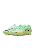 CHUTEIRA NIKE PHANTOM GT2 ACADEMY CAMPO MASCULINA - Verde/laranja