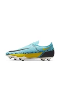 CHUTEIRA NIKE PHANTOM GT2 CLUB FG/MG CAMPO MASCULINA - Azul celeste/amarelo CHUTEIRA NIKE PHANTOM GT2 CLUB FG/MG CAMPO MASCULINA - Azul celeste/amarelo