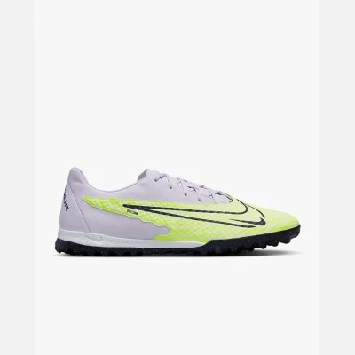 CHUTEIRA NIKE PHANTOM GX ACADEMY TF SOCIETY - Amarelo/lilas