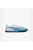 CHUTEIRA NIKE PHANTOM GX ACADEMY TF SOCIETY - Azul/branco