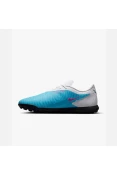CHUTEIRA NIKE PHANTOM GX CLUB TF SOCIETY - Azul/branco